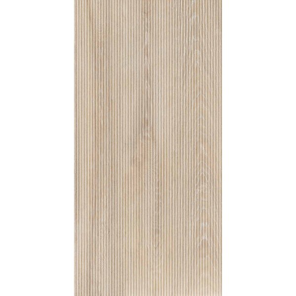 Keope Unica Beige Flute 3D 60x120, afname per doos van 1,44 m²