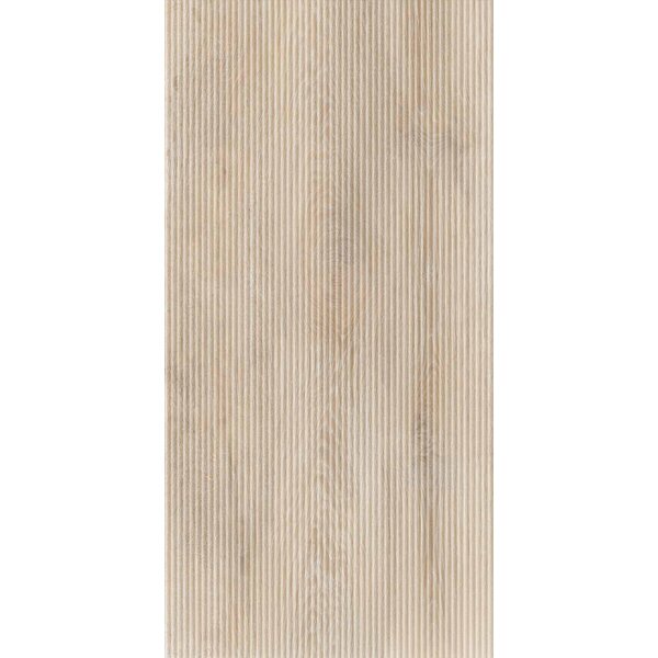 Keope Unica Beige Flute 3D 60x120, afname per doos van 1,44 m²