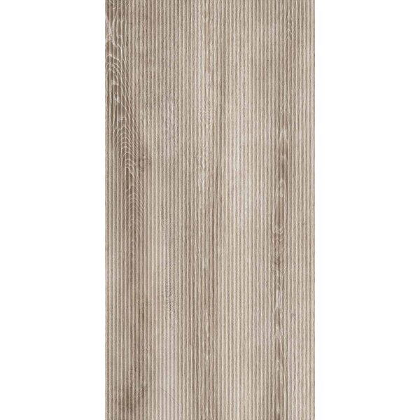 Keope Unica Grey Flute 3D 60x120, afname per doos van 1,44 m²