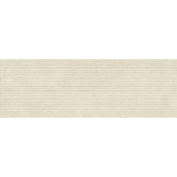 Tau Cute relief 33,3x100 White, afname per doos van 2 m²