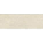 Tau Cute relief 33,3x100 White, afname per doos van 2 m²