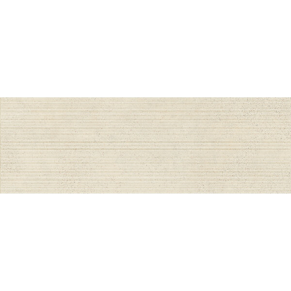 Tau Cute relief 33,3x100 White, afname per doos van 2 m²