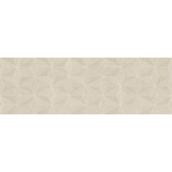 Tau Cute decor 33,3x100 Cream, afname per doos van 2 m²