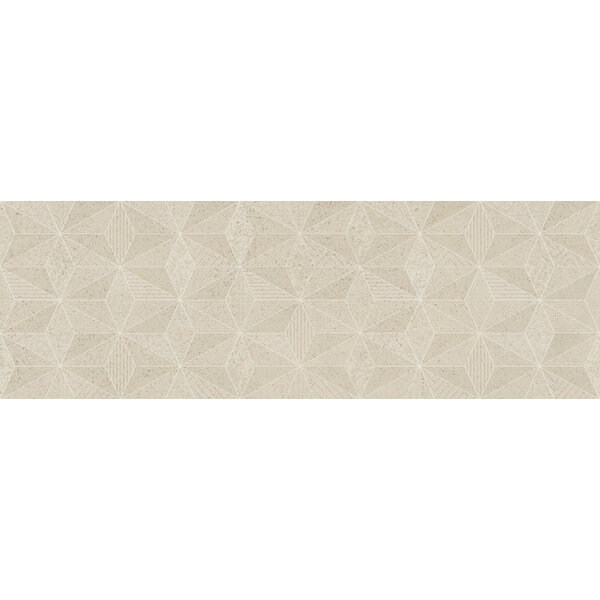 Tau Cute decor 33,3x100 Cream, afname per doos van 2 m²