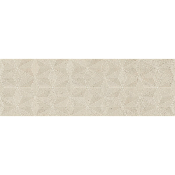 Tau Cute decor 33,3x100 Cream, afname per doos van 2 m²