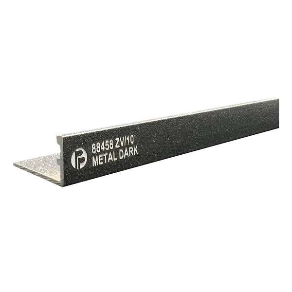 Profilpas tegelprofiel Proangle Metal Dark a 270 cm, aluminium gecoat