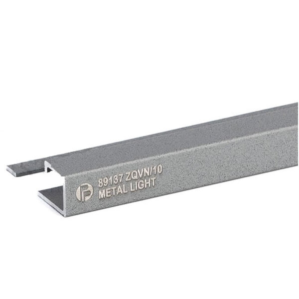 Profilpas tegelprofiel Proangle Q Metal Light a 270 cm, aluminium gecoat