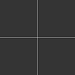 Mosa. Tegels. Global Collection 10x10 15240 Zwart mat, afname per doos van 0,5 m²