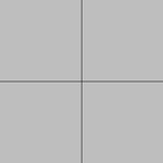 Mosa Murals Fuse 15X15 38510 Bright White, afname per doos van 0,75 m²