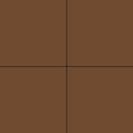 Vives Vodevil Marron Taco 4x4, afname per stuk