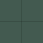 Winckelmans Dots 3,5x3,5 cm, vlak, vert fonce (VEF), 9 mm dik, afname per doos van 100 stuks