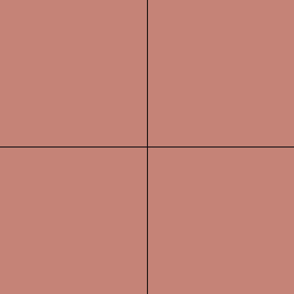 Winckelmans Dots 3,5x3,5 cm, vlak, vieux rose (RSV), 9 mm dik, afname per doos van 100 stuks