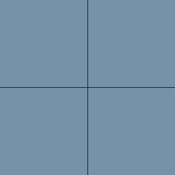 Winckelmans Dots 3,5x3,5 cm, vlak, blue (BEU), 9 mm dik, doos a 100 stuks