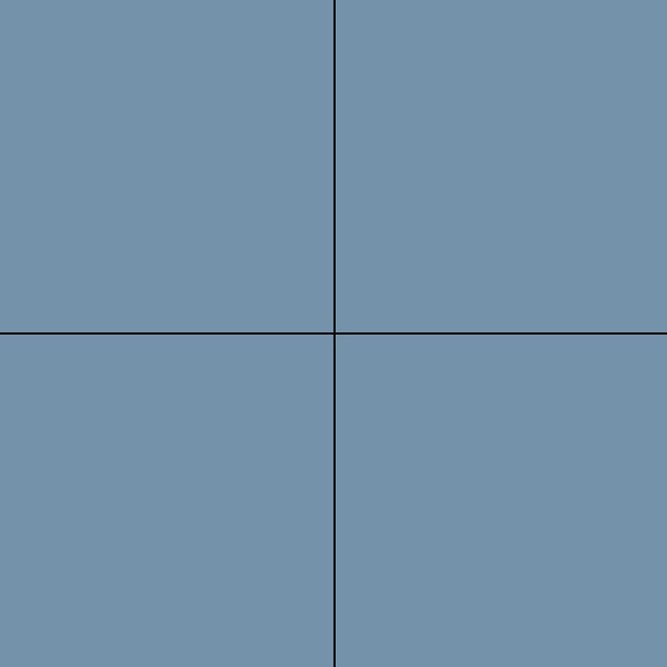 Winckelmans Dots 3,5x3,5 cm, vlak, blue (BEU), 9 mm dik, afname per doos van 100 stuks