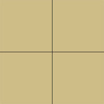 Winckelmans Dots 3,5x3,5 cm, vlak, cognac (COG), 9 mm dik, afname per doos van 100 stuks