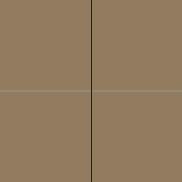 Winckelmans Dots 3,5x3,5 cm, vlak, cafe (CAF), 9 mm dik, afname per doos van 100 stuks