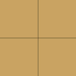 Winckelmans Dots 3,5x3,5 cm, vlak, jaune (JAU), 9 mm dik, afname per doos van 100 stuks