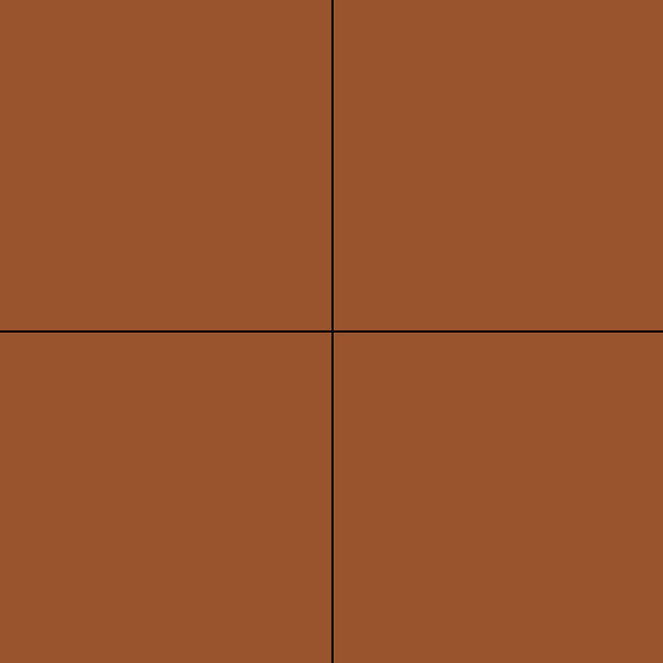 Winckelmans Dots 3,5x3,5 cm, vlak, caramel (CAR), 9 mm dik, afname per doos van 100 stuks