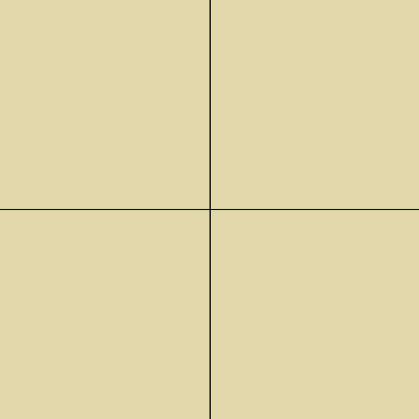 Winckelmans Dots 5x5 cm, vlak, vanille (VAN), 9 mm dik, afname per doos van 25 stuks