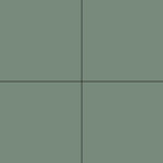 Winckelmans Dots 5x5 cm, vlak, pale vert (VEP), 9 mm dik, afname per doos van 25 stuks