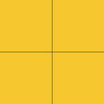 Mosa Colors 15x15 17950 Spectra Geel Glans, afname per doos van 1 m²