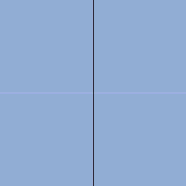 Mosa Colors 15x15 19920 Blue Bell Glans, afname per doos van 1 m²