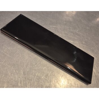 sierstrip 5x15 cm zwart glans