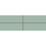I Colori Matt Aloe 10x30, afname per doos van 1,02 m²