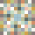 De Tegel BV Cementtegel Patroon Color All 2 20x20x1,6 cm, afname per doos van 0,48 m² - Copy