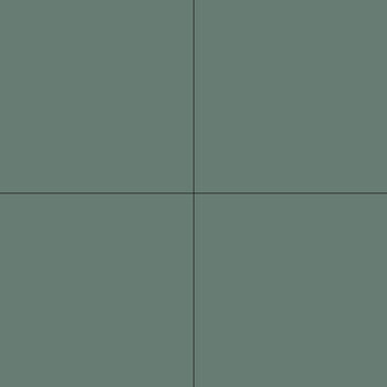 Winckelmans Squares 10x10 vlak Vert (VEU), 9 mm dik a 0,5 m²