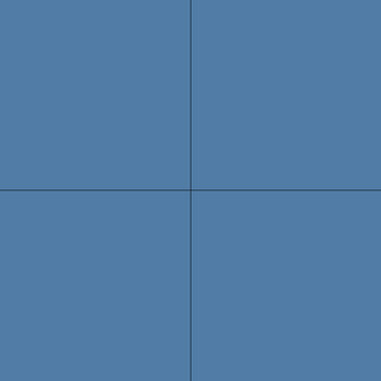 Winckelmans Squares 10x10 vlak Bleu Fonce (BEF), 9 mm dik a 0,5 m²
