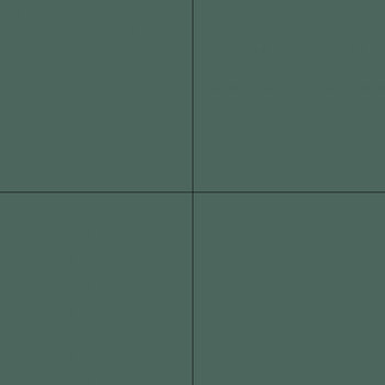 Winckelmans Squares 10x10 vlak Vert Fonce (VEF), 9 mm dik a 0,5 m²