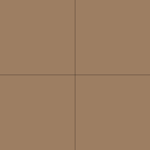 Winckelmans Squares 7x7 cm, vlak, taupe (TAU), 9 mm dik, afname per doos van 0,123 m²