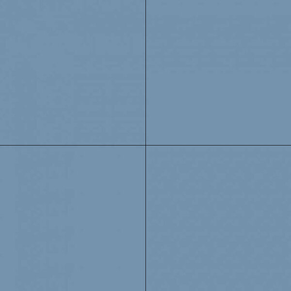 Winckelmans Squares 7x7 cm, vlak, blue (BEU), 9 mm dik, afname per doos van 0,123 m²