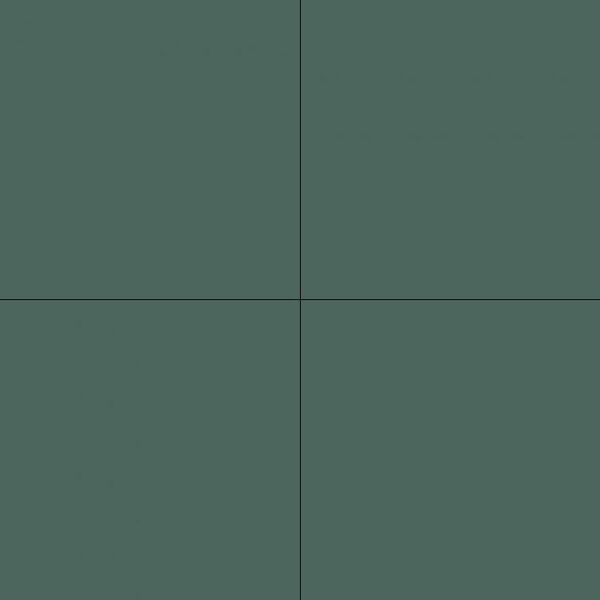 Winckelmans Squares 7x7 cm, vlak, vert fonce (VEF), 9 mm dik, afname per doos van 0,123 m²