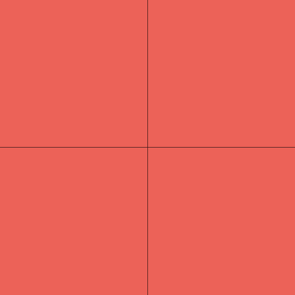 I Colori Matt Corallo 10x10, afname per doos van 1 m²