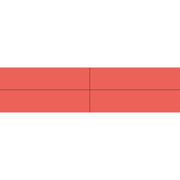 I Colori Matt Corallo 5x20, afname per doos van 1 stuk