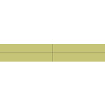 I Colori Matt Mela 10x60, afname per doos van 0,96 m²