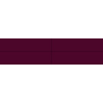 I Colori Matt Melanzana 5x20, afname per doos van 1 stuk