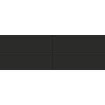 I Colori Matt Nero 20x60, afname per doos van 0,96 m²