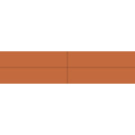 I Colori Matt Paprika 6x25, afname per doos van 0,99 m²