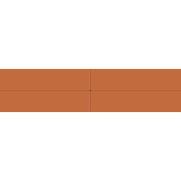 I Colori Matt Paprika 6x25, afname per doos van 0,99 m²
