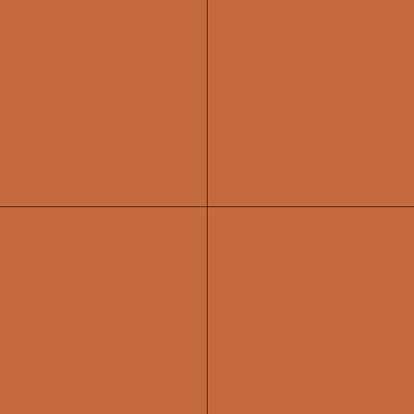 I Colori Matt Paprika 10x10, afname per doos van 1 m²