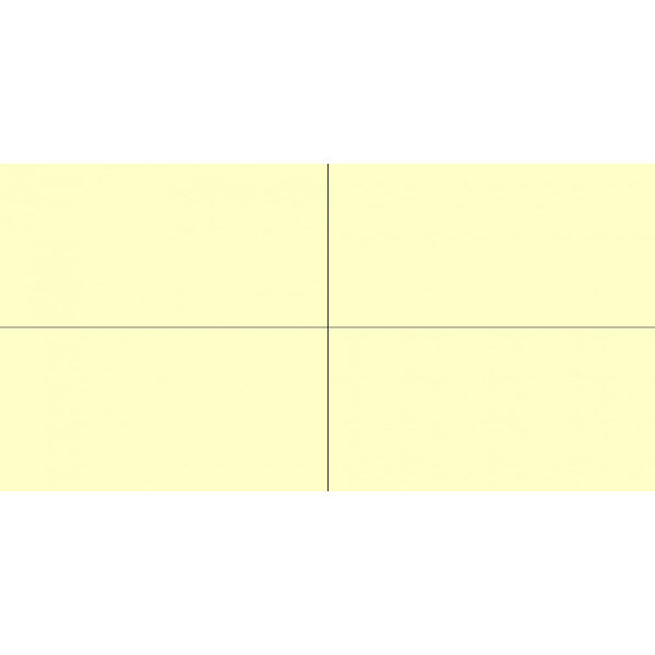 Winckelmans Rectangles 5x10 cm, vlak, vanille (VAN), 9 mm dik, afname per doos van 0,25 m²