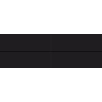 Winckelmans Rectangles 5x15 cm, vlak, noir (NOI), 9 mm dik a 0,15 m²