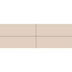 Winckelmans Rectangles 5x15 cm, vlak, ontario (ONT), 9 mm dik, afname per doos van 0,15 m²