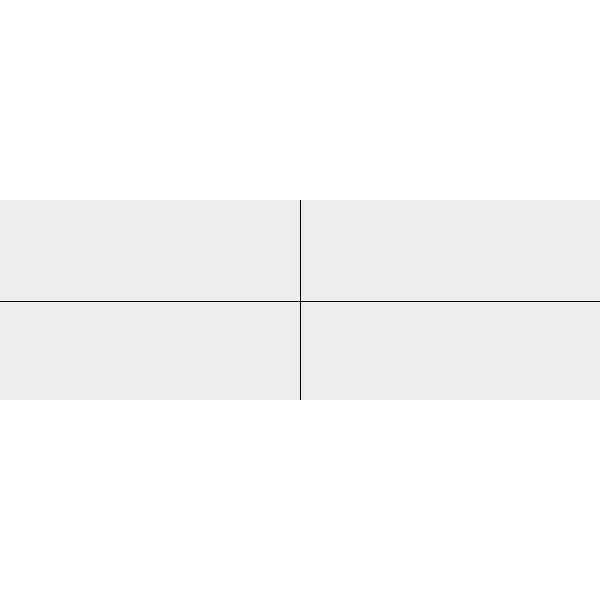 Winckelmans Rectangles 5x15 cm, vlak, super blanc (BAS), 9 mm dik, afname per doos van 0,15 m²