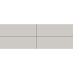 Winckelmans Rectangles 5x15 cm, vlak, gris perle (PER), 9 mm dik, afname per doos van 0,15 m²