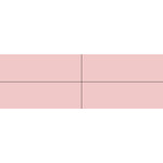 Winckelmans Rectangles 5x15 cm, vlak, rose (RSU), 9 mm dik, afname per doos van 0,15 m²