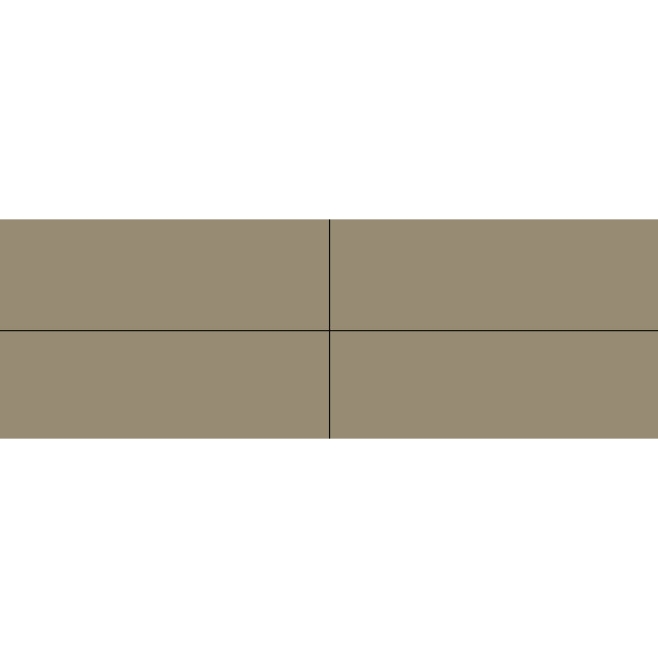 Winckelmans Rectangles 5x15 cm, vlak, taupe (TAU), 9 mm dik, afname per doos van 0,15 m²